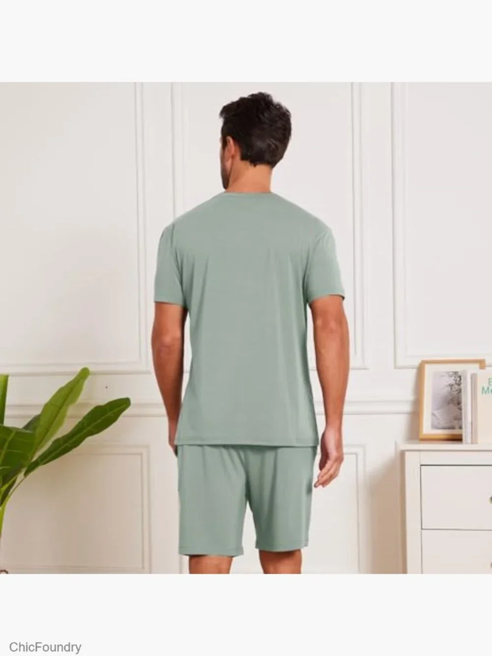 Men's Ultra Soft Bamboo Pajama Set - Lightweight Lounge Sleepwear